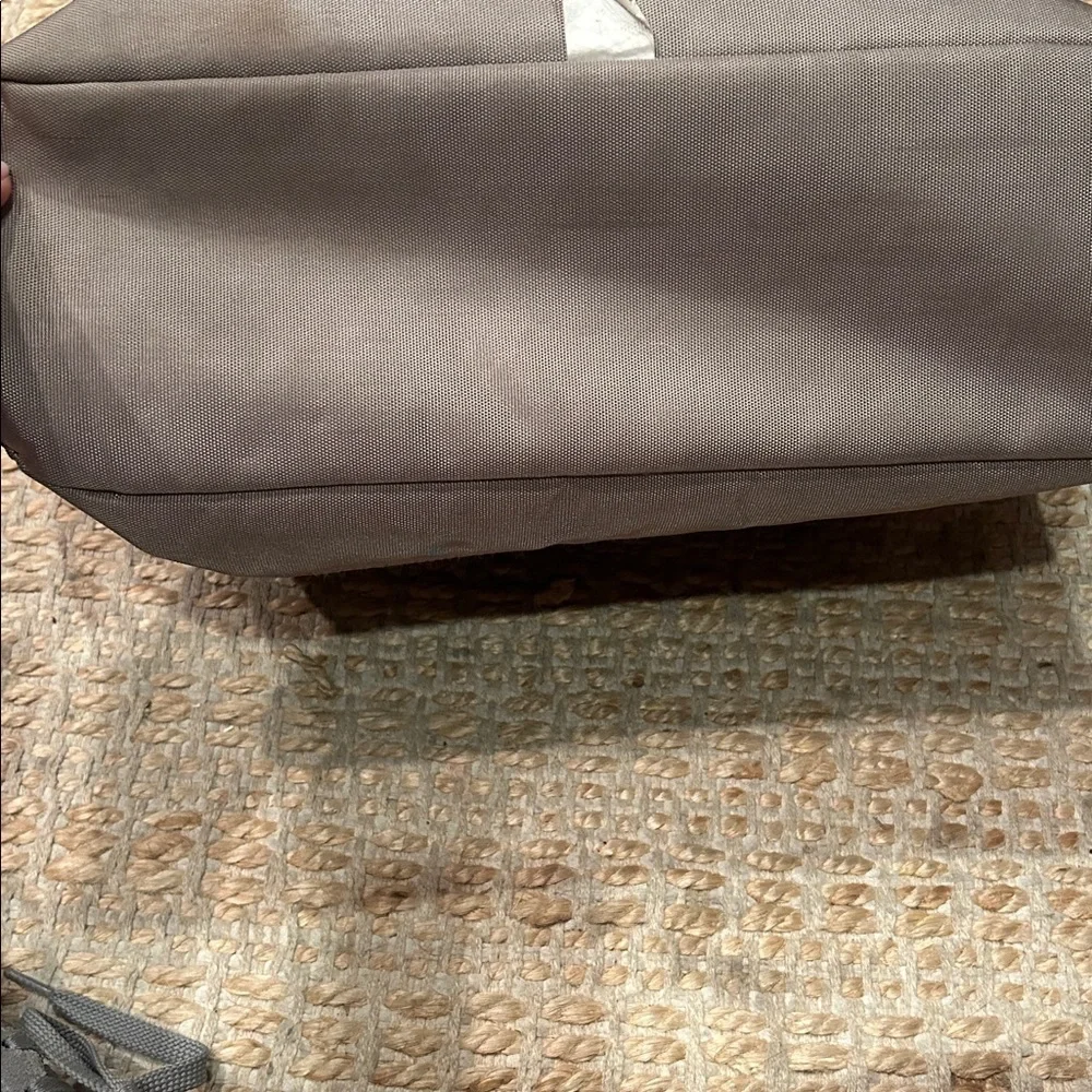 Chic Black and Gray Baby Bag